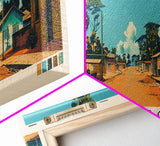 Butembo, Congo Panoramic Canvas Print, Butembo, Congo Painting, Congo Art, Butembo Travel Poster, Travel Art, Guest Room Painting