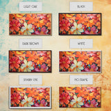 Hibiscus Wall Art, Flowers Wall Art, Colorful Fowers, Panoramic Art, Wall Art, Canvas Art, Landscape Art, Gift For Grandma, College Dorm Art