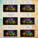 Rainbow Agave With Dew Drops, Modern Art, Framed Canvas Print,  Surreal Art, Southwestern Decor, Farmhouse Art, Desert Themed Art