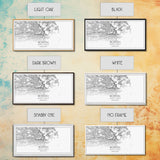 Boston Street Map, Massachusetts Map, Map Print, Modern Art, Wall Art, Canvas Art, Newlywed Gift, Gift For Parents, Farmhouse Wall Décor