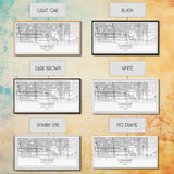 Chandler Street Map, Arizona Map, Map Print, Modern Art, Wall Art, Canvas Art, Office Décor, Prints Wall Art, Farmhouse Prints, Room Décor