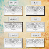 Cincinnati Street Map, Ohio Map, Map Print, Modern Art, Wall Art, Canvas Art, Garage Art, Educational Wall Art, Above Desk Décor, Room Décor