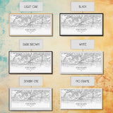 Fort Worth Map, Texas Map, Map Art, Minimalist Art, Wall Art, Canvas Art, Lake House Décor, RV Wall Décor, Birthday Gift, Office Wall Print