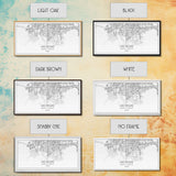 Las Vegas City Map, Nevada Map, Map Art, Modern Art, Wall Art, Canvas Art, Rustic Wall Décor, Minimalist Wall Art, Anniversary Gift, Office