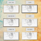 Port St Lucie City Map, Florida Art, Map Print, Minimalist Wall Art, Wall Art, Canvas Art, Rustic Wall Art, Birthday Gift, Dorm Room Décor