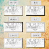 Sioux Falls City Map, South Dakota Art, Map Print, Modern Wall Art, Wall Art, Canvas Art, Large Wall Art, Unique Wall Décor, Office Prints