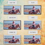 Cowboy Riding Bucking Horse, High Energy Framed Canvas Print, Perfect for Western Living Room Art, Bedroom Decor, Rustic Home Wall Art