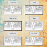 Yonker City Map, New York Art, Map Print, Modern Wall Art, Wall Art, Canvas Art, Landscape Art Print, Hostess Gift, Bookshelf Décor, Prints