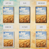 Wheat Feld Wall Art. Farm Wall Print, Landscape Art, Canvas Print, Wall Art, Vertical Art, Gift For Friend, Farmhouse Wall Decor, RV Decor