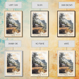 Champagne Beach, Vanuatu Watercolor Print, Vacation Gift, Vanuatu Wall Art, Beach Painting, Beach Decor, Beach Or Lakehouse Art