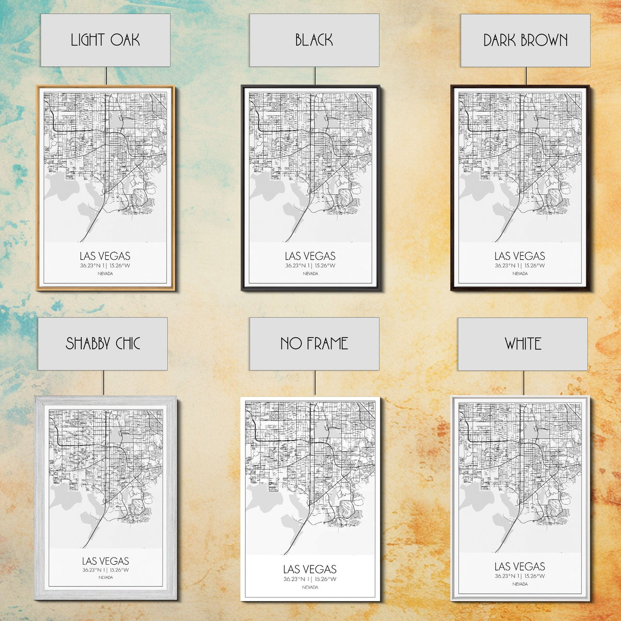 Las Vegas Street Map, Nevada Map, City Map Art, Modern Wall Art, Wall Art, Canvas Print, Travel Wall Décor, Dorm Wall Print, Couples Gift