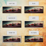 Formula 1 wall art print Motivation office wall decor Formula one car poster Modern living room home decor F1 Large framed canvas gifts
