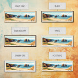 Bandon, Oregon Panoramic Print, Vacation Gift, Oregon Wall Art, Vacation Wall Art, Vacatation Memories, Beach Decor, Beach Or Lakehouse Art