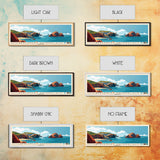 Berlengas Archipelago, Portugal Panoramic Print, Vacation Gift, Portugal Wall Art, Beach Painting, Beach Decor, Beach Or Lakehouse Art