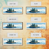 Bonaventure Island, Canada Panoramic Print, Vacation Gift, Canada Wall Art, Vacation Wall Art, Vacatation Memories, Beach Decor, Beach Or Lakehouse Art