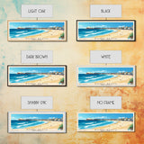 Bondi Beach, Sydney, Australia Panoramic Print, Vacation Gift, Sydney, Australia Wall Art, Beach Painting, Beach Decor, Beach Or Lakehouse Art