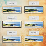 Brier Island, Canada Panoramic Beach Print, Vacation Gift, Canada Wall Art, Beach Painting, Beach Decor, Beach Painting