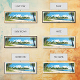 Caladesi Island State Park, Florida Panoramic Print, Vacation Gift, Florida Wall Art, Vacation Wall Art, Vacatation Memories, Beach Decor, Beach Or Lakehouse Art