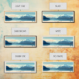 Caldera, Chile Panoramic Print, Vacation Gift, Chile Wall Art, Beach Painting, Beach Decor, Beach Or Lakehouse Art