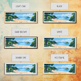 Cape Maclear, Malawi Panoramic Print, Vacation Gift, Malawi Wall Art, Beach Painting, Beach Decor, Beach Or Lakehouse Art