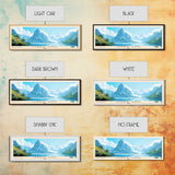 Cerro Azul, Peru Panoramic Print, Vacation Gift, Peru Wall Art, Beach Painting, Beach Decor, Large Wall Art, Wood Frame Art