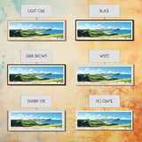 Chatham Island, New Zealand Panoramic Print, Vacation Gift, New Zealand Wall Art, Beach Painting, Beach Decor, Beach Or Lakehouse Art