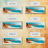 Chicama, Peru Panoramic Print, Vacation Gift, Peru Wall Art, Vacation Wall Art, Vacatation Memories, Beach Decor, Beach Or Lakehouse Art