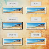 Deauville Beach, France Panoramic Print, Vacation Gift, France Wall Art, Vacation Wall Art, Vacatation Memories, Beach Decor, Beach Or Lakehouse Art