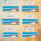 Essaouira, Morocco Panoramic Print, Vacation Gift, Morocco Wall Art, Beach Painting, Beach Decor, Beach Or Lakehouse Art