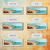 Falaises d’El Marsa a Alger, Algeria Panoramic Print, Vacation Gift, Algeria Wall Art, Vacation Wall Art, Vacatation Memories, Beach Decor, Beach Or Lakehouse Art