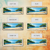 Gertak Sanggul Beach, Malasyia Panoramic Print, Vacation Gift, Malasyia Wall Art, Vacation Wall Art, Vacatation Memories, Beach Decor, Beach Or Lakehouse Art