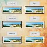 Gonubie Beach, South Africa Panoramic Print, Vacation Gift, South Africa Wall Art, Vacation Wall Art, Vacatation Memories, Beach Decor, Beach Or Lakehouse Art
