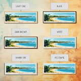 Ile Aux Nattes, Madagascar Panoramic Print, Vacation Gift, Madagascar Wall Art, Vacation Wall Art, Vacatation Memories, Beach Decor, Beach Or Lakehouse Art