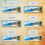 Kalkan Beach, Turkey Panoramic Print, Vacation Gift, Turkey Wall Art, Vacation Wall Art, Vacatation Memories, Beach Decor, Beach Or Lakehouse Art