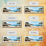 Kangaroo Island, Australia Panoramic Print, Vacation Gift, Australia Wall Art, Beach Painting, Beach Decor, Large Wall Art, Wood Frame Art