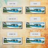 Kawau Island, New Zealand Panoramic Print, Vacation Gift, New Zealand Wall Art, Beach Painting, Beach Decor, Beach Or Lakehouse Art