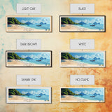 Ko Kut, Thailand Panoramic Print, Vacation Gift, Thailand Wall Art, Vacation Wall Art, Vacatation Memories, Beach Decor, Beach Or Lakehouse Art