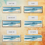 Kommetjie Beach, South Africa Panoramic Beach Print, Vacation Gift, South Africa Wall Art, Framed Canvas Print, Framed Beach Painting