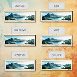 Komodo, Indonesia Panoramic Print, Vacation Gift, Indonesia Wall Art, Vacation Wall Art, Vacatation Memories, Beach Decor, Beach Or Lakehouse Art