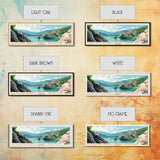The Bear’s Cove: Arkutino, Bulgaria Panoramic Print, Vacation Gift, Bulgaria Wall Art, Vacation Wall Art, Vacatation Memories, Beach Decor, Beach Or Lakehouse Art