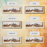 Cherepovets Russia Travel Print Wall Art, Panoramic City Art, Travel Art, Wall Decor, Vacation Gift, Framed Canvas Print Or Metal Art