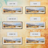 Gori Georgia Travel Print Wall Art, Panoramic City Art, Travel Art, Wall Decor, Vacation Gift, Framed Canvas Print Or Metal Art