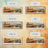 Borås Sweden Travel Art, City Art, Framed Canvas Print or Metal Wall Art, Europe Travel Poster, Panoramic Wall Art, Extra Wide Wall Art