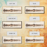 Gyeongbokgung Palace Travel Print Wall Art, Travel Poster Print, Retro Style COUNTRY Home Decor, Wall Hanging, Travel Gift Idea, Unique Metal Art