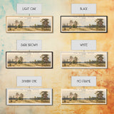 The Royal Road Travel Poster Print, Framed Canvas Wall Art, Metal Wall Art, COUNTRY art, Gift For Him, Travel Wall Art, Travel Lover Gift
