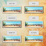 Cabinda, Angola Panoramic Travel Poster Canvas Print, Cabinda, Angola Painting, Angola Art, Cabinda Travel Art, Guest Room Painting