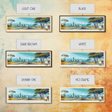 Nakuru, Kenya Travel Poster Panoramic Canvas Print, Nakuru, Kenya Painting, Kenya Art, Nakuru Travel Art, Guest Room Painting