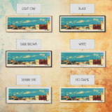 Nugaal, Somalia Panoramic Canvas Print, Nugaal, Somalia Painting, Somalia Art, Nugaal Travel Poster, Travel Art, Guest Room Painting