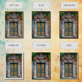 Change223 Colorful Indian Architecture Canvas Print, Traditional Art if India, Photography Print, Indian Wall Art, Living Room Decor