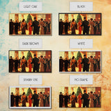 Vintage Christmas Shopping Framed Canvas Print, Retro Holiday Decor, Christmas Tree Scene Art, Vintage Christmas Home Decor, Best Gift Idea